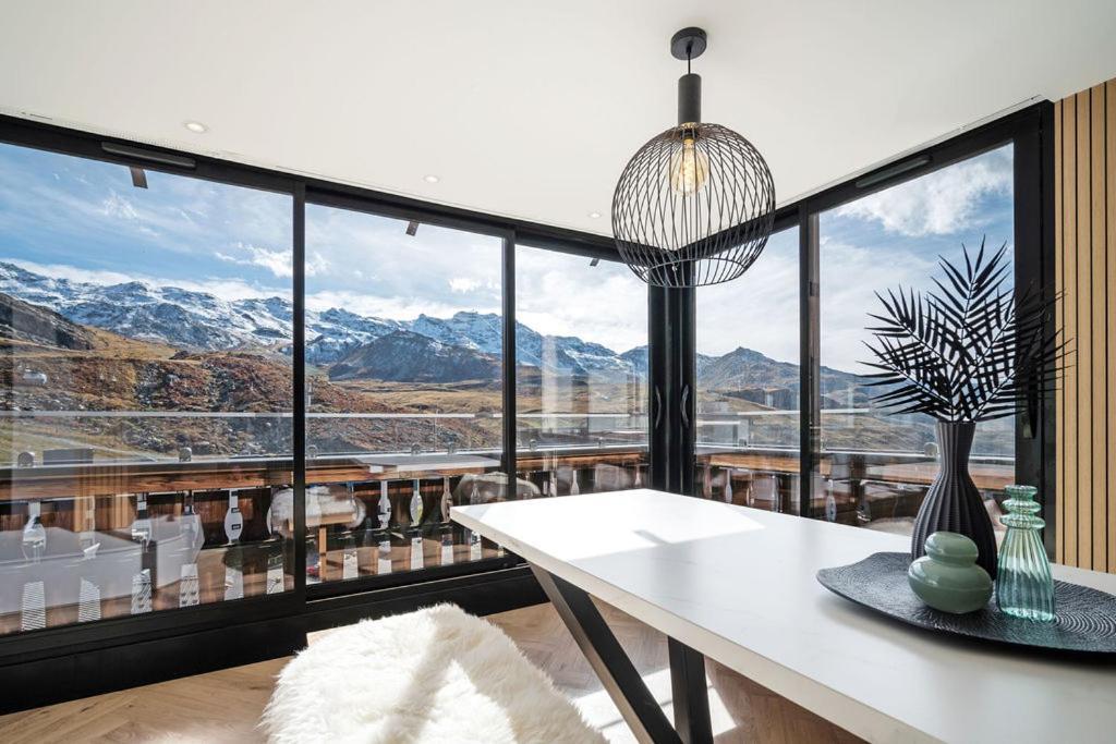 App D'Exception 8Pers, 66 M2, Plein Sud, Confort, Sauna, Au Calme, Renovation 2024 Val Thorens Kültér fotó