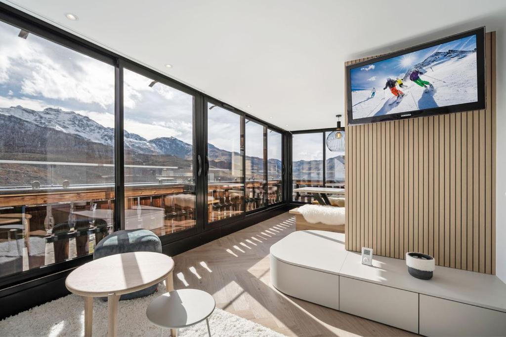 App D'Exception 8Pers, 66 M2, Plein Sud, Confort, Sauna, Au Calme, Renovation 2024 Val Thorens Kültér fotó